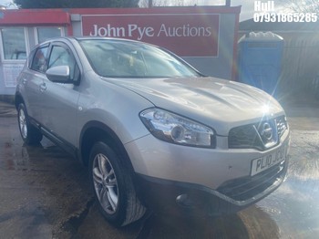 Location: Hull - 2010 NISSAN QASHQAI ACENTA DCI 5 Door Hatchback REG: PL10JCU, Keys: No, MOT Expiry date: 13/11/2025, 1461 Diesel, 6 Speed Manual Diesel, Former Keepers: 8