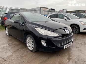 Location: Leeds - 2010 PEUGEOT 308 SPORT CC Convertible REG: KM10FDX, Keys: No, MOT Expiry date: 07-07-2025, 1598 Petrol, 5 Speed Manual Petrol, Former Keepers: 5