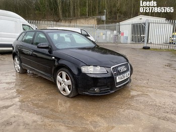 Location: Leeds - 2006 AUDI A3 S LINE TDI S/BACK 5 Door Hatchback REG: YA06ULW, Keys: No, MOT Expiry date: 10-09-2025, 1968 Diesel, 6 Speed Manual Diesel, Former Keepers: 7