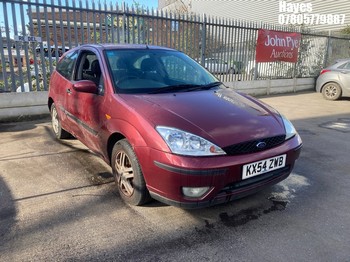 Location: Hayes - 2004 FORD FOCUS ZETEC AUTO 3 Door Hatchback REG: KX54ZWB, Keys: No, MOT Expiry date: 12/01/2026, 1596 Petrol, 4 Speed Auto Petrol, Former Keepers: 7