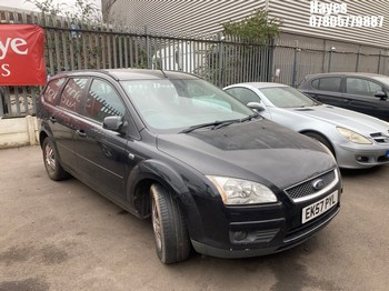 Location: Hayes - 2007 FORD FOCUS GHIA TDCI Estate REG: EK57PYL, Keys: No, MOT Expiry date: 12/05/2026, 1560 Diesel, 5 Speed Manual Diesel, Former Keepers: 5