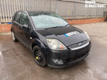 Location: Hayes - 2006 FORD FIESTA GHIA 5 Door Hatchback REG: CA06FUH, Keys: No, MOT Expiry date: 11/03/2026, 1388 Petrol, 5 Speed Manual Petrol, Former Keepers: 5
