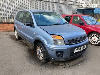 Location: Hayes - 2006 FORD FUSION ZETEC CLIMATE AUTO 5 Door Hatchback REG: YH06JVR, Keys: No, MOT Expiry date: 02/02/2024, 1596 Petrol, 5 Speed Auto Petrol, Former Keepers: 2