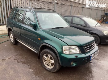 Location: Hayes - 2000 HONDA CR - V ES Estate REG: X369BGM, Keys: No, MOT Expiry date: 14/11/2025, 1973 Petrol, 5 Speed Manual Petrol, Former Keepers: 3