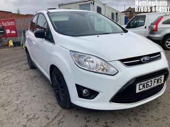 Location: Nottingham - 2013 FORD C-MAX TITANIUM TDCI AUTI MPV REG: CK63FWS, 1997cc DIESEL, 6 SPEED AUTO DIESEL, Former Keepers: 6, Keys: Yes, MOT Expiry date: 18/02/2027