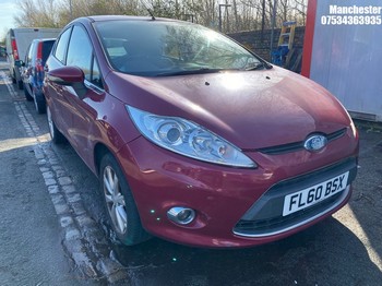 Location: Manchester - 2011 FORD FIESTA ZETEC 96 5 Door Hatchback REG: FL60BSX, 1388 Petrol, 5 Speed Manual Petrol, Former Keepers: 3, Keys: No, MOT Expiry date: 15/11/2025