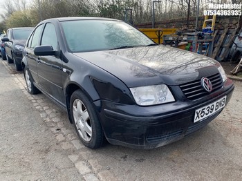Location: Manchester - 2001 VOLKSWAGEN BORA SE 4 DOOR SALOON REG: X539BNB, 1984cc PETROL, 5 SPEED MANUAL PETROL, Former Keepers: 5, Keys: No, MOT Expiry date: 10/09/2026