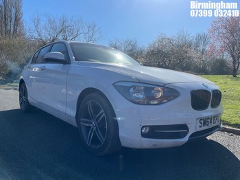 Location: Birmingham - 2014 BMW 116I SPORT 5 Door Hatchback REG: SW64EPU, 1598CC Petrol, 6 Speed Manual Petrol, Former Keepers: 4, Keys: Yes, MOT Expiry date: 04/03/2025
