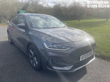 Location: Birmingham - 2023 FORD FOCUS ST-LINE EDITION MHE 5 Door Hatchback REG: KT23UYZ, 999CC Hybrid Electric, 6 Speed Manual Petrol, Former Keepers: 2, Keys: Yes, MOT Expiry date: 29/06/2026