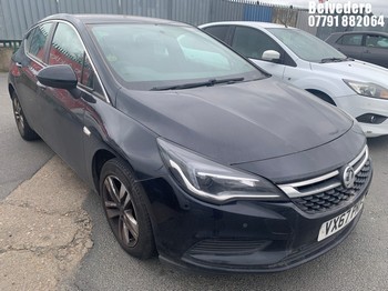 Location: BELVEDERE - 2018 VAUXHALL ASTRA TECH LINE NAV CDTI 5 Door Hatchback REG: VX67PKF, 1598cc Diesel, 6 Speed Manual Diesel, Former Keepers: 6, Keys: No, MOT: Expiry date09.02.2027