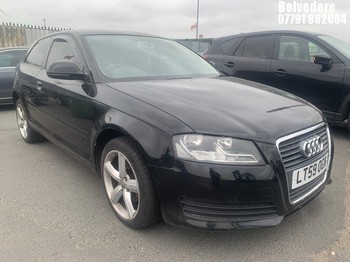 Location: BELVEDERE - 2009 AUDI A3 TECHNIK MPI S-A 3 Door Hatchback REG: LT59OGN, 1595cc Petrol, 7 Speed S-Auto Petrol, Former Keepers: 4, Keys: No, MOT: Expiry date15.08.2026