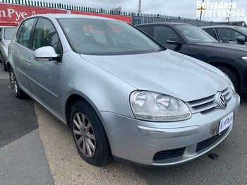 Location: BELVEDERE - 2007 VOLKSWAGEN GOLF MATCH FSI 115 5 Door Hatchback REG: KV07LVR, 1598cc Petrol, 6 Speed Manual Petrol, Former Keepers: 11, Keys: No, MOT: Expiry date28.12.2025