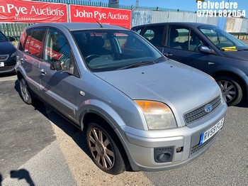 Location: Belvedere - 2009 FORD FUSION TITANIUM 5 Door Hatchback REG: RV59FLE, Keys: No, MOT Expiry date: 06/08/2026, 1596 Petrol, 5 Speed Manual Petrol, Former Keepers: 7