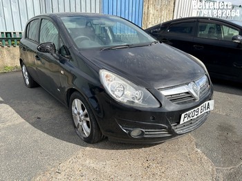 Location: Belvedere - 2009 VAUXHALL CORSA SXI AC 16V A 5 Door Hatchback REG: PK09BHA, Keys: No, MOT Expiry date: 29/09/2026, 1364 Petrol, 4 Speed Auto Petrol, Former Keepers: 10