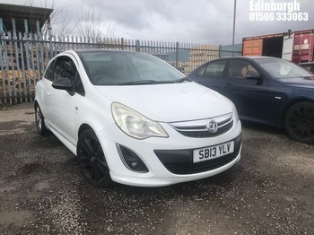 Location: Edinburgh - 2013 VAUXHALL CORSA LIMITED EDITION 3 Door Hatchback REG: SB13YLV, Keys: No, MOT Expiry date: 07/01/2026, 1229 Petrol, 5 Speed Manual Petrol, Former Keepers: 5