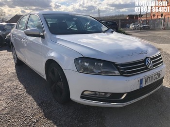 Location: Nottingham - 2011 VOLKSWAGEN PASSAT SE BLUEMOTION TECH 4 Door Saloon REG: MT11GZW, Keys: No, MOT Expiry date: 25/12/2025, 1598 Diesel, 6 Speed Manual Diesel, Former Keepers: 8