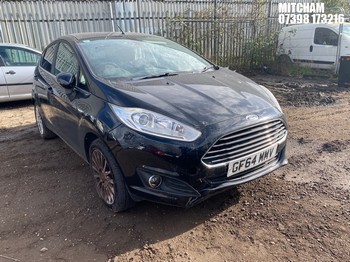 Location: Mitcham - 2014 FORD FIESTA TITANIUM 5 Door Hatchback REG: GF64MMV, Keys: No, MOT Expiry date: 26/11/2026, 998 Petrol, 5 Speed Manual Petrol, Former Keepers: 3