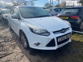Location: Mitcham - 2012 FORD FOCUS TITANIUM TURBO 5 Door Hatchback REG: CE62BWV, Keys: No, MOT Expiry date: 02/09/2025, 998 Petrol, 6 Speed Manual Petrol, Former Keepers: 4