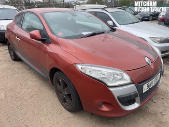 Location: Mitcham - 2011 RENAULT MEGANE DYNAMIQUE T-TOM DC Coupe REG: BN11OBP, Keys: No, MOT Expiry date: 22/10/2024, 1461 Diesel, 6 Speed Manual Diesel, Former Keepers: 6