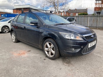 Location: Nottingham - 2010 FORD FOCUS ZETEC 100 5 Door Hatchback REG: SC10TDU, Keys: No, MOT Expiry date: 01/01/2027, 1596 Petrol, 5 Speed Manual Petrol, Former Keepers: 12