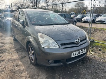 Location: Mitcham - 2006 TOYOTA COROLLA VERSO TR VVT-I MPV REG: AV56GSO, Keys: No, MOT Expiry date: 17/06/2026, 1794 Petrol, 5 Speed Manual Petrol, Former Keepers: 6