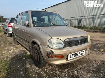 Location: Mitcham - 2006 PERODUA KELISA EZ AUTO 5 Door Hatchback REG: AY06BSZ, Keys: No, MOT Expiry date: 29/07/2026, 989 Petrol, 2/3 Speed Auto Petrol, Former Keepers: 3