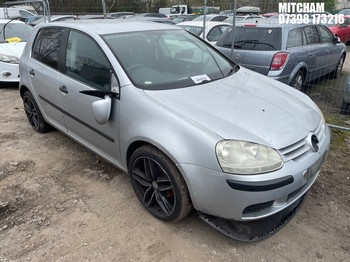 Location: Mitcham - 2005 VOLKSWAGEN GOLF S AUTO 5 Door Hatchback REG: AD05FJV, Keys: No, MOT Expiry date: 29/01/2026, 1598 Petrol, 6 Speed Auto Petrol, Former Keepers: 8