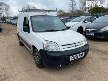Location: Mitcham - 2008 CITROEN BERLINGO FIRST 600 Car Derived Van REG: GU58SWK, Keys: No, MOT Expiry date: 24/07/2026, 1360 Petrol, 5 Speed Manual Petrol, Former Keepers: 5