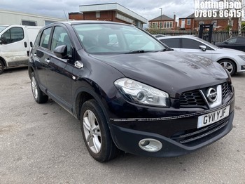 Location: Nottingham - 2011 NISSAN QASHQAI ACENTA DCI 5 Door Hatchback REG: GY11YJF, Keys: No, MOT Expiry date: 09/03/2026, 1461 Diesel, 6 Speed Manual Diesel, Former Keepers: 7