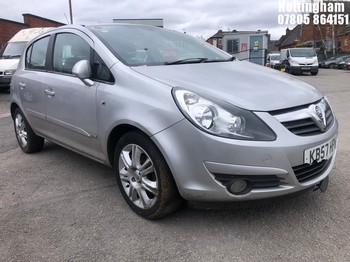 Location: Nottingham - 2007 VAUXHALL CORSA DESIGN AUTO 5 Door Hatchback REG: KB57HPN, Keys: No, MOT Expiry date: 29/07/2026, 1364 Petrol, 5 Speed Auto Petrol, Former Keepers: 7