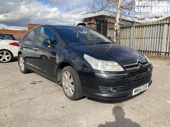 Location: Nottingham - 2007 CITROEN C4 EXCLUSIVE HDI AUTO 5 Door Hatchback REG: MM56DXB, Keys: No, MOT Expiry date: 02/11/2025, 1997 Diesel, 6 Speed Auto Diesel, Former Keepers: 10