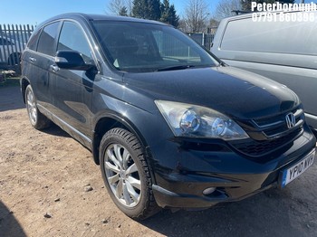 Location: Peterborough - 2010 HONDA CR-V EX I-VTEC Estate REG: YP10NVH, Keys: No, MOT Expiry date: 12/02/2027, 1997 Petrol, 6 Speed Manual Petrol, Former Keepers: 1