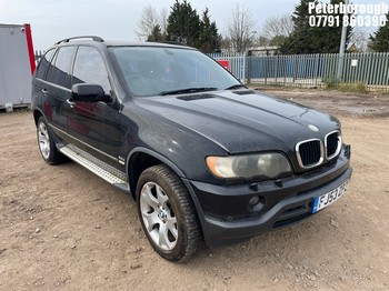 Location: Peterborough - 2003 BMW X5 Estate REG: FJ53ZPZ, Keys: No, MOT Expiry date: 14/12/2024, 2926 Diesel, AUTOMATIC, Former Keepers: 7