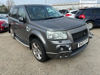 Location: Brentwood - 2006 LAND ROVER FREELANDER HSE I6 AUTO Estate REG: BH02STY, Keys: No, MOT Expiry date: 15.11.2026, 3192 Gas Bi Fuel, 6 Speed Auto Petrol, Former Keepers: 5