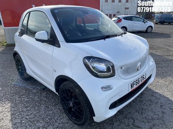 Location: South Wales - 2016 SMART FORTWO EDITION WHITE AUTO Coupe REG: WF66OSJ, Keys: Yes, MOT Expiry date: 15/08/2026, 999 Petrol, 6 Speed Auto Petrol, Former Keepers: 4