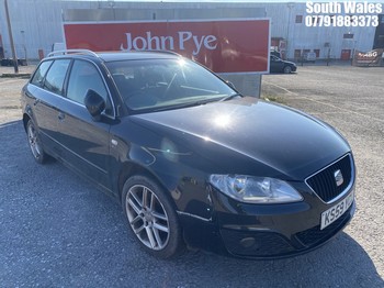 Location: South Wales - 2010 SEAT EXEO SE CR TDI Estate REG: KS59YCL, Keys: No, MOT Expiry date: 14/01/2025, 1968 Diesel, 6 Speed Manual Diesel, Former Keepers: 5