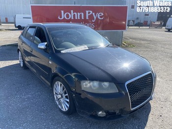 Location: South Wales - 2006 AUDI A3 S LINE TDI S/BACK 5 Door Hatchback REG: YH56UKO, Keys: No, MOT Expiry date: 26/03/2026, 1968 Diesel, 6 Speed Manual Diesel, Former Keepers: 15