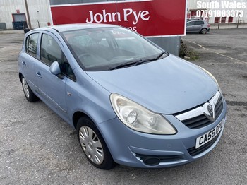 Location: South Wales - 2007 VAUXHALL CORSA CLUB A/C 5 Door Hatchback REG: CA56RPU, Keys: No, MOT Expiry date: 17/06/2025, 1364 Petrol, 5 Speed Manual Petrol, Former Keepers: 4