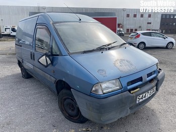 Location: South Wales - 1998 FIAT SCUDO EL TD SWB Panel Van REG: S447EDL, Keys: No, MOT Expiry date: 25/10/2020, 1905 Diesel, 5 Speed Manual Diesel, Former Keepers: 8