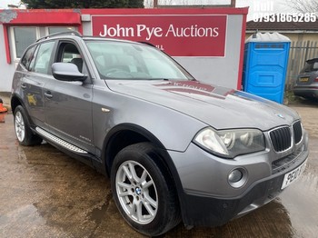 Location: Hull - 2010 BMW X3 XDRIVE20D SE Estate REG: PE10BTU, Keys: Yes, MOT Expiry date: 28/11/2025, 1995 Diesel, 6 Speed Manual Diesel, Former Keepers: 4