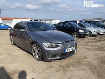 Location: Leeds - 2008 BMW 320D SE AUTO Convertible REG: K14ABD, Keys: No, MOT Expiry date: 11-02-2026, 1995 Diesel, 6 Speed Auto Diesel, Former Keepers: 5
