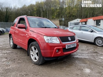 Location: Leeds - 2007 SUZUKI GRAND VITARA VVT Estate REG: SA07PZZ, Keys: No, MOT Expiry date: 06-03-2026, 1586 Petrol, 5 Speed Manual Petrol, Former Keepers: 10
