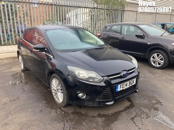 Location: Hayes - 2014 FORD FOCUS ZETEC TURBO 5 Door Hatchback REG: FE14BGK, Keys: No, MOT Expiry date: 09/03/2026, 998 Petrol, 6 Speed Manual Petrol, Former Keepers: 2