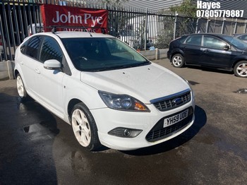 Location: Hayes - 2009 FORD FOCUS ZETEC S 115 5 Door Hatchback REG: YH59UOE, Keys: No, MOT Expiry date: 30/01/2026, 1596 Petrol, 5 Speed Manual Petrol, Former Keepers: 12