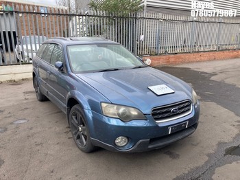 Location: Hayes - 2004 SUBARU OUTBACK RN AUTO Estate REG: LT04RFK, Keys: No, MOT Expiry date: 01/02/2026, 3000 Petrol, 5 Speed Auto Petrol, Former Keepers: 5