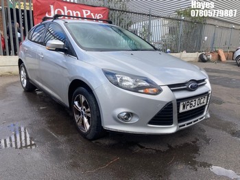 Location: Hayes - 2013 FORD FOCUS ZETEC TURBO 5 Door Hatchback REG: WP63OCZ, Keys: No, MOT Expiry date: 13/08/2026, 998 Petrol, 5 Speed Manual Petrol, Former Keepers: 9