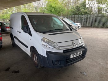 Location: Hayes - 2010 CITROEN DISPATCH 1000 HDI 90 SWB Panel Van REG: FP10GNV, Keys: No, MOT Expiry date: 29/10/2026, 1560 Diesel, 5 Speed Manual Diesel, Former Keepers: 2