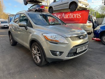 Location: Stapleford - 2009 FORD KUGA TITANIUM TDCI Estate REG: LV59TBO, Keys: Yes, MOT Expiry date: 03/08/2026, 1997 Diesel, 6 Speed Manual Diesel, Former Keepers: 5