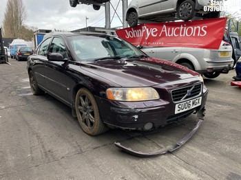 Location: Stapleford - 2006 VOLVO S60 S T AUTO 4 Door Saloon REG: SU06MGX, Keys: Yes, MOT Expiry date: 15/11/2026, 1984 Petrol, 4 Speed Auto Petrol, Former Keepers: 4
