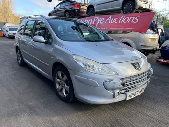 Location: Stapleford - 2007 PEUGEOT 307 SW S HDI 110 Estate REG: KP57HRX, Keys: Yes, MOT Expiry date: 23/11/2026, 1560 Diesel, 5 Speed Manual Diesel, Former Keepers: 6